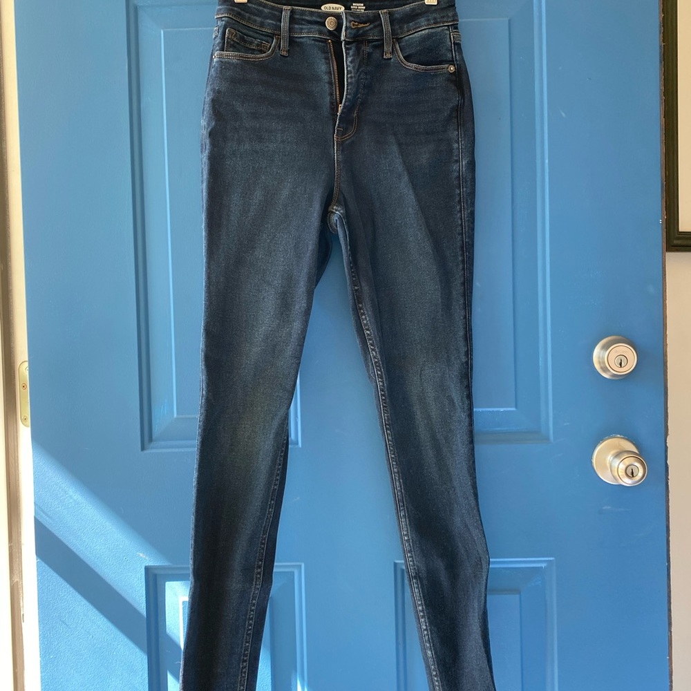 Old Navy Rockstar Super Skinny Extra High-rise Jeans